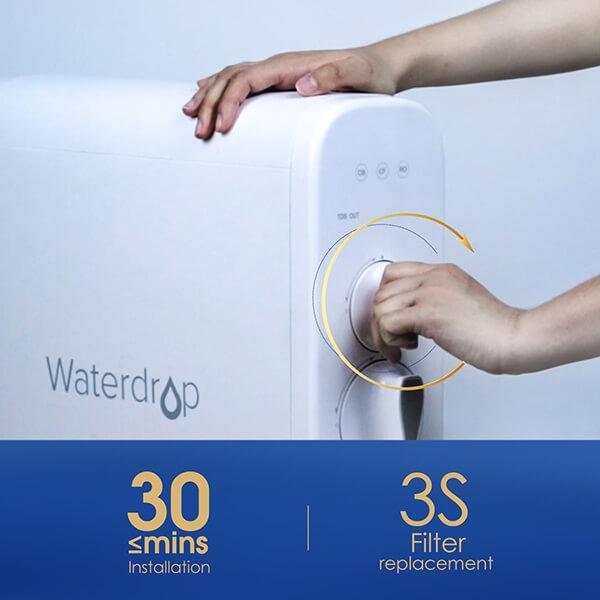 Waterdrop Reverse Osmosis Water Filter System WD-G3-W | WD-G3-CR