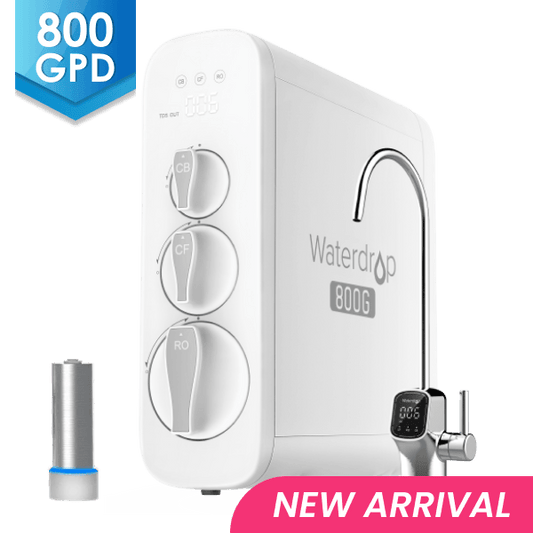 Waterdrop Reverse Osmosis Tankless Water Filter System With UV Sterilizing Light | G3P800